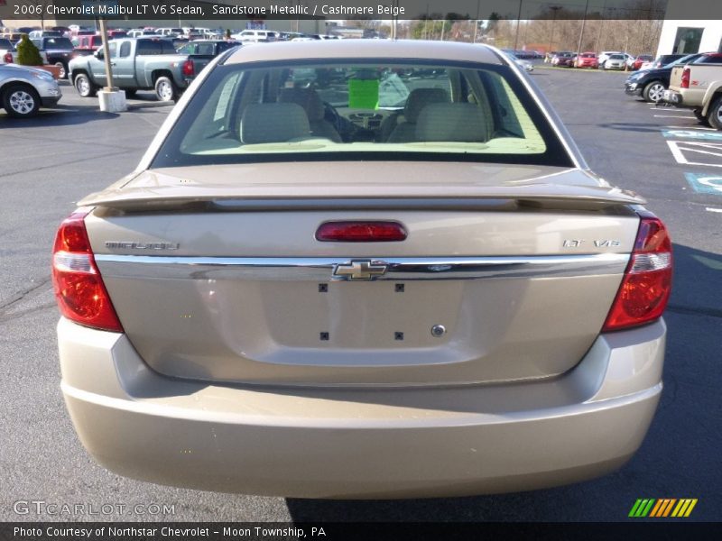 Sandstone Metallic / Cashmere Beige 2006 Chevrolet Malibu LT V6 Sedan