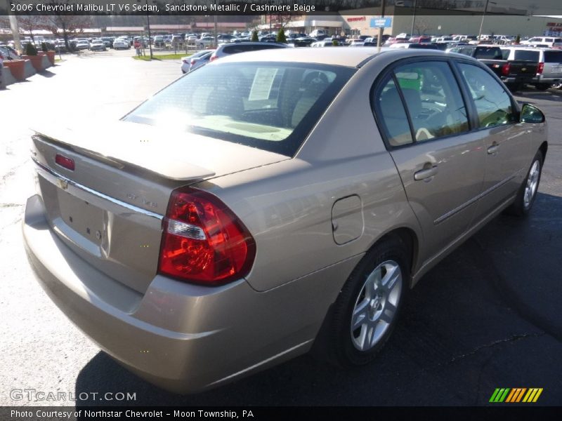 Sandstone Metallic / Cashmere Beige 2006 Chevrolet Malibu LT V6 Sedan