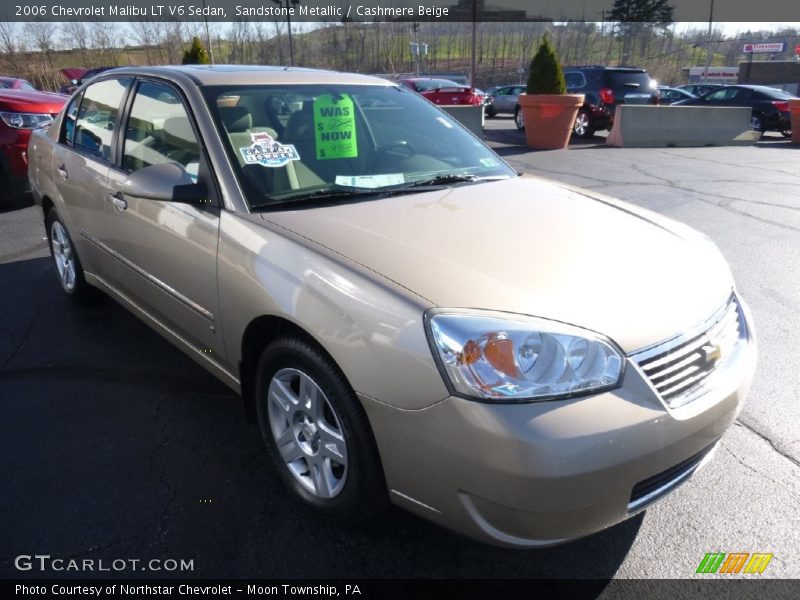 Sandstone Metallic / Cashmere Beige 2006 Chevrolet Malibu LT V6 Sedan