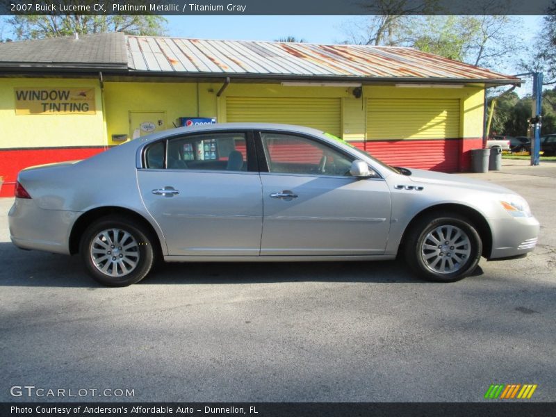 Platinum Metallic / Titanium Gray 2007 Buick Lucerne CX