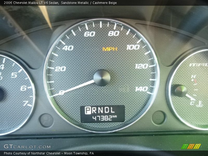 Sandstone Metallic / Cashmere Beige 2006 Chevrolet Malibu LT V6 Sedan