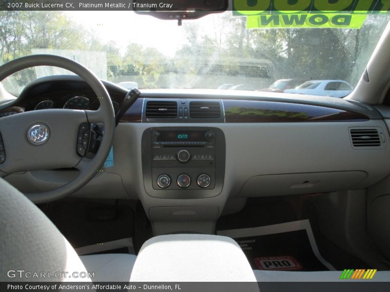 Platinum Metallic / Titanium Gray 2007 Buick Lucerne CX
