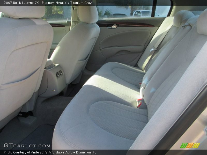 Platinum Metallic / Titanium Gray 2007 Buick Lucerne CX