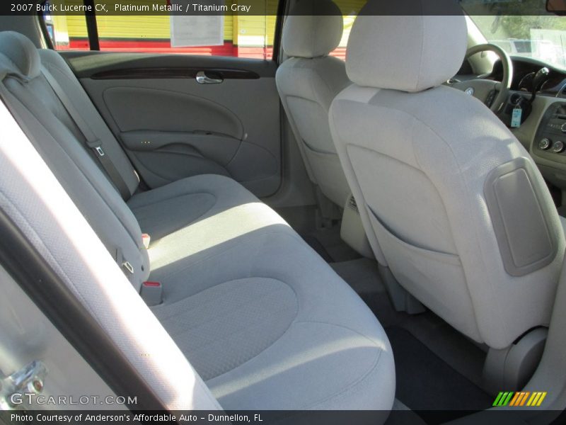 Platinum Metallic / Titanium Gray 2007 Buick Lucerne CX