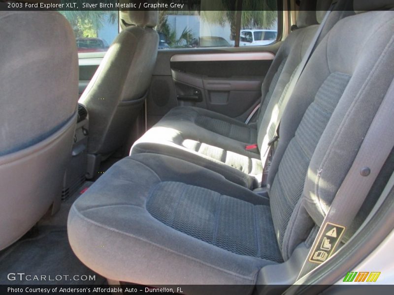 Silver Birch Metallic / Graphite Grey 2003 Ford Explorer XLT