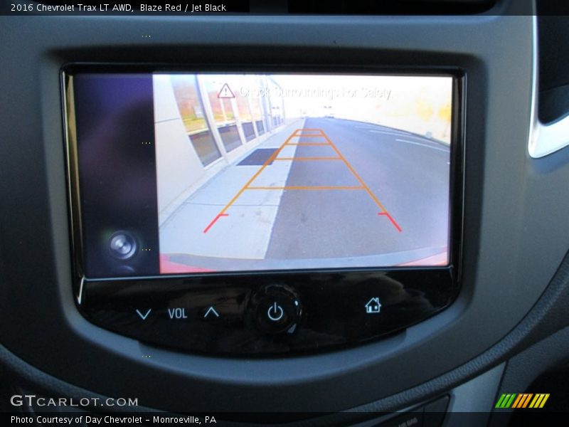 Blaze Red / Jet Black 2016 Chevrolet Trax LT AWD