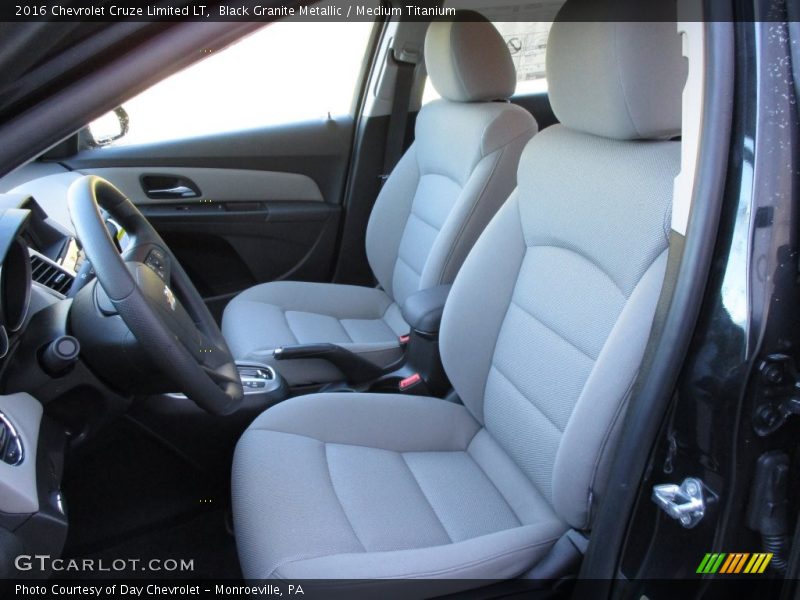 Black Granite Metallic / Medium Titanium 2016 Chevrolet Cruze Limited LT
