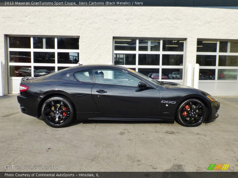 Nero Carbonio (Black Metallic) / Nero 2013 Maserati GranTurismo Sport Coupe