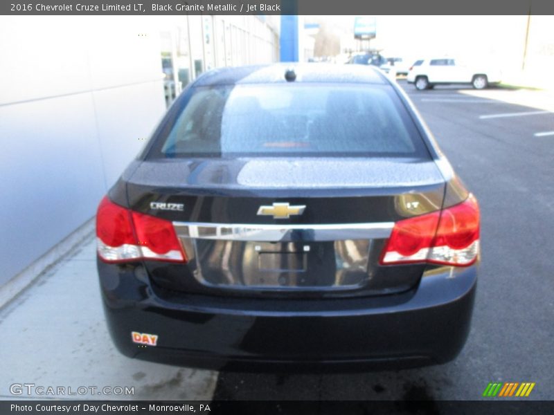 Black Granite Metallic / Jet Black 2016 Chevrolet Cruze Limited LT