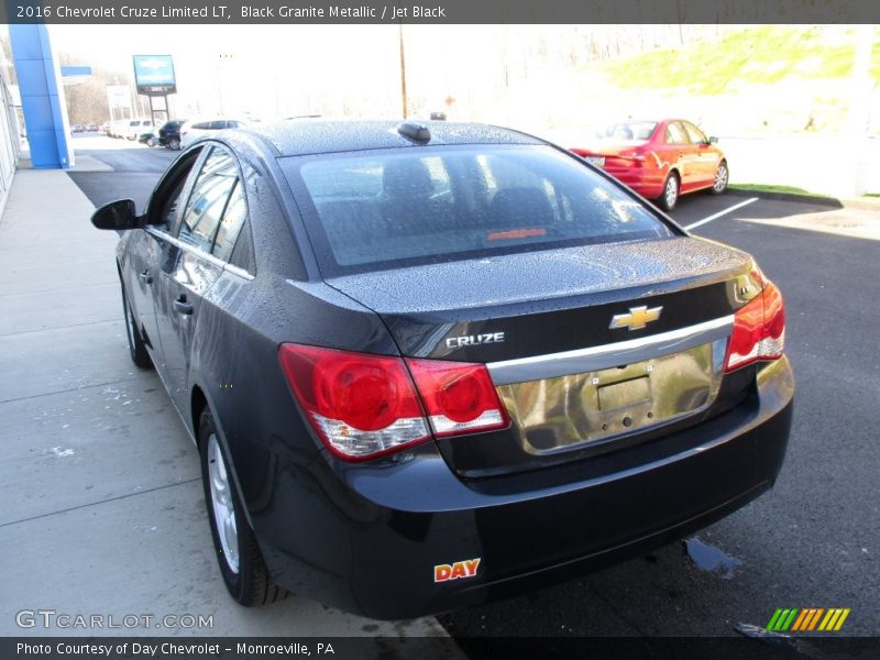 Black Granite Metallic / Jet Black 2016 Chevrolet Cruze Limited LT