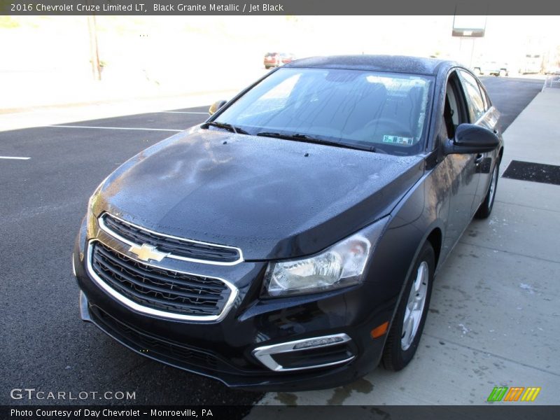 Black Granite Metallic / Jet Black 2016 Chevrolet Cruze Limited LT