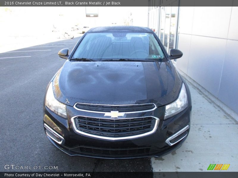 Black Granite Metallic / Jet Black 2016 Chevrolet Cruze Limited LT