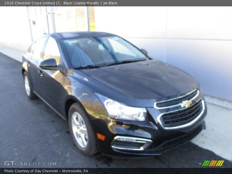 Black Granite Metallic / Jet Black 2016 Chevrolet Cruze Limited LT