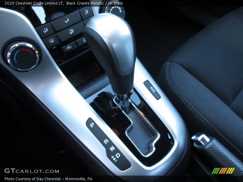 Black Granite Metallic / Jet Black 2016 Chevrolet Cruze Limited LT