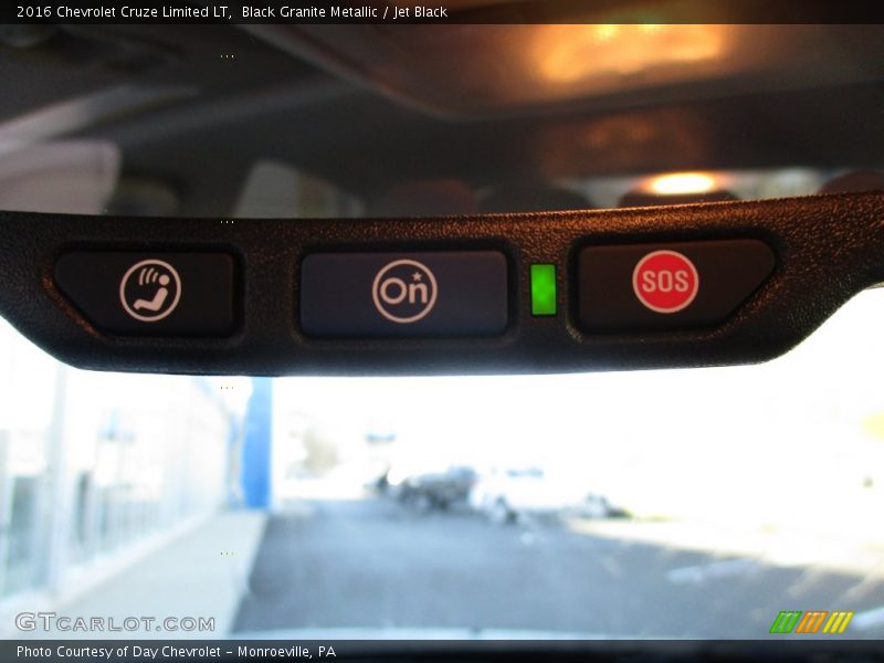 Black Granite Metallic / Jet Black 2016 Chevrolet Cruze Limited LT