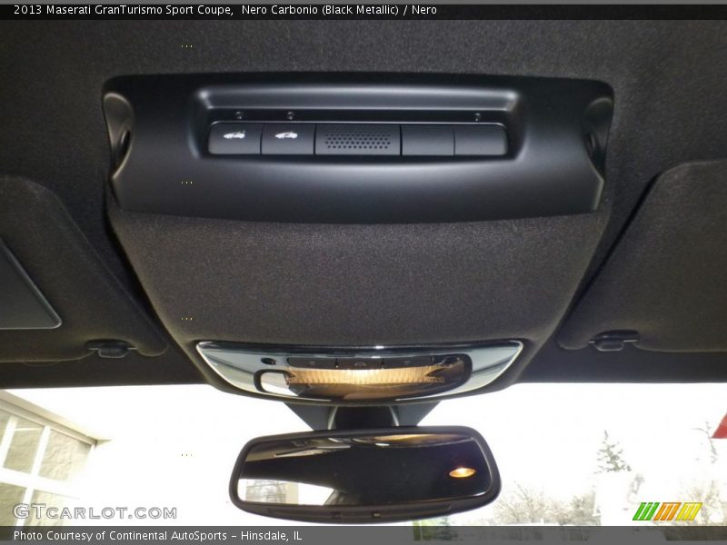 Nero Carbonio (Black Metallic) / Nero 2013 Maserati GranTurismo Sport Coupe