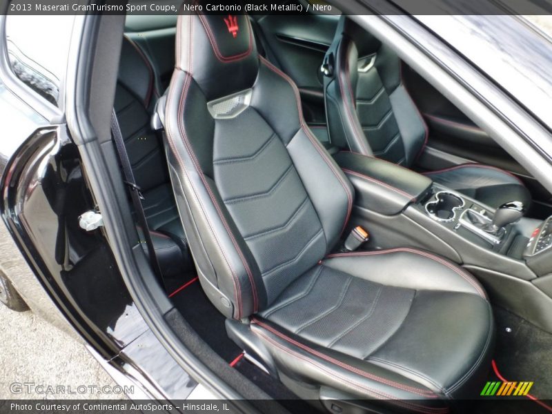 Nero Carbonio (Black Metallic) / Nero 2013 Maserati GranTurismo Sport Coupe