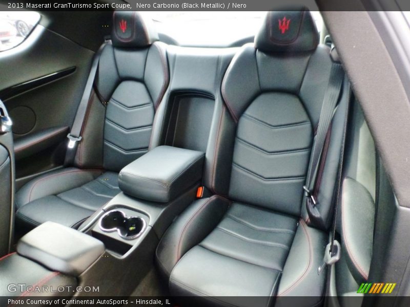Nero Carbonio (Black Metallic) / Nero 2013 Maserati GranTurismo Sport Coupe