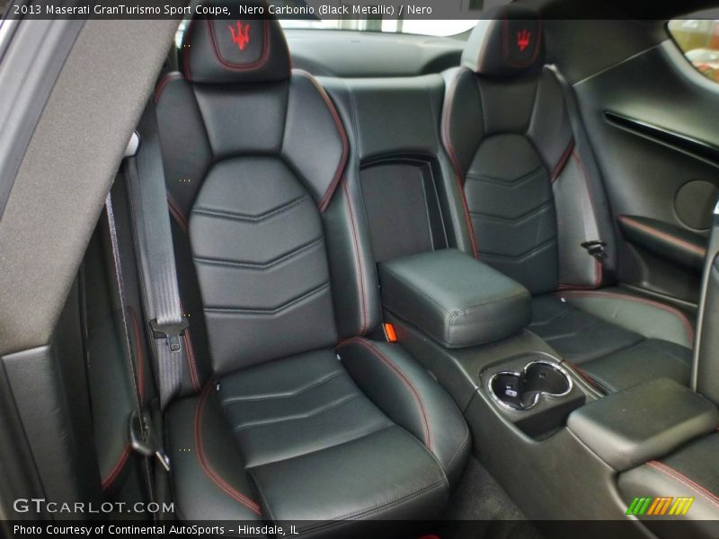 Nero Carbonio (Black Metallic) / Nero 2013 Maserati GranTurismo Sport Coupe