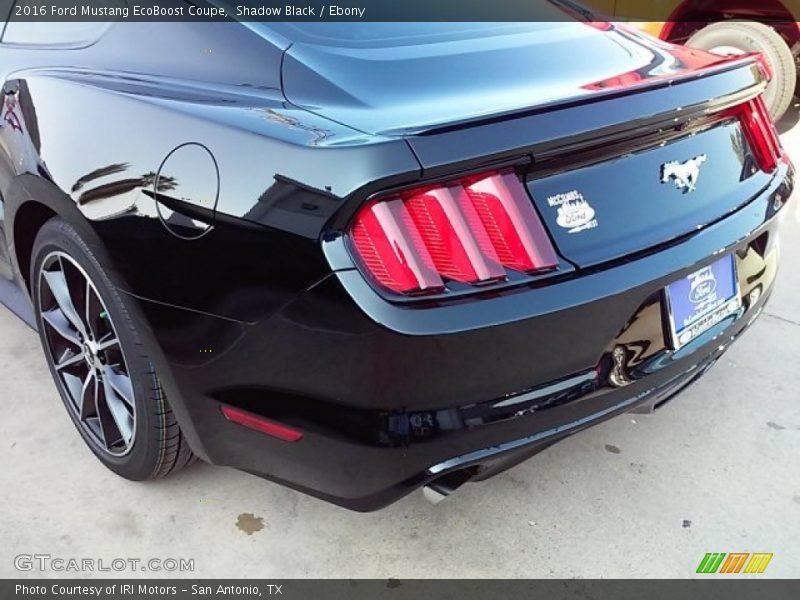 Shadow Black / Ebony 2016 Ford Mustang EcoBoost Coupe