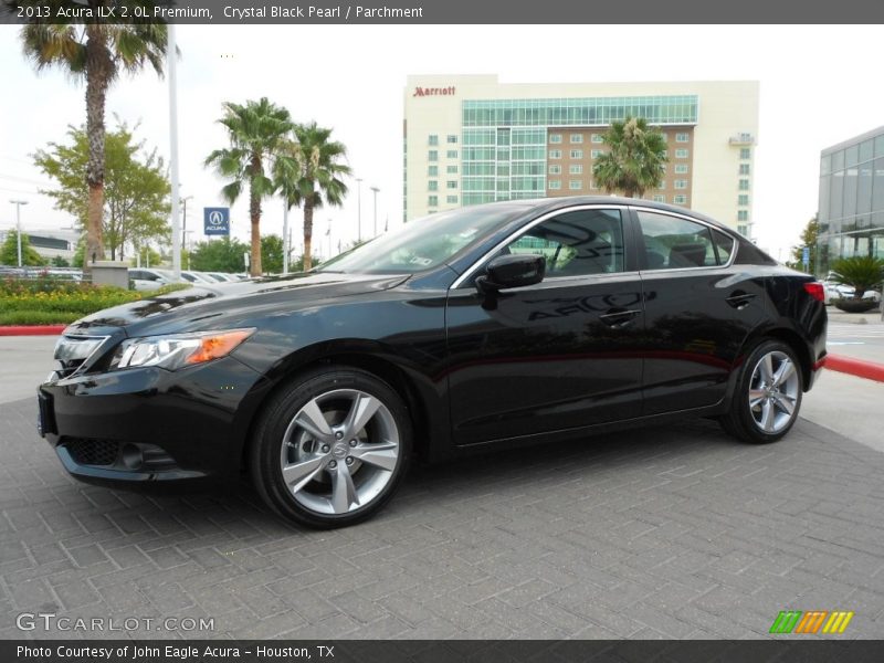Crystal Black Pearl / Parchment 2013 Acura ILX 2.0L Premium