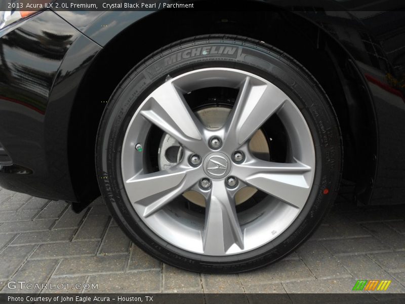 Crystal Black Pearl / Parchment 2013 Acura ILX 2.0L Premium