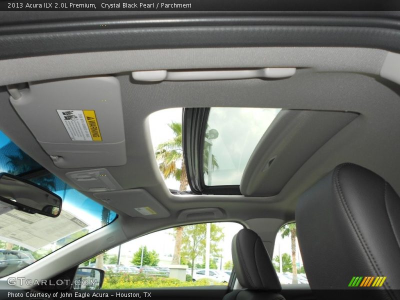 Crystal Black Pearl / Parchment 2013 Acura ILX 2.0L Premium