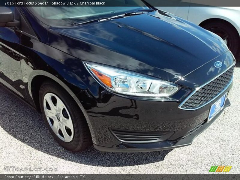 Shadow Black / Charcoal Black 2016 Ford Focus S Sedan