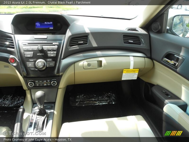 Crystal Black Pearl / Parchment 2013 Acura ILX 2.0L Premium