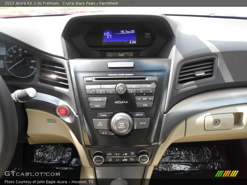 Crystal Black Pearl / Parchment 2013 Acura ILX 2.0L Premium