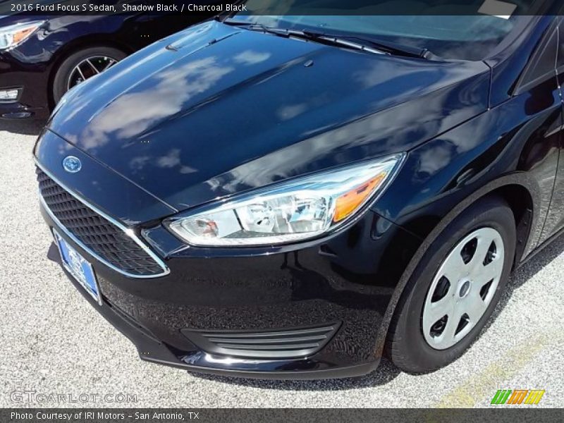 Shadow Black / Charcoal Black 2016 Ford Focus S Sedan