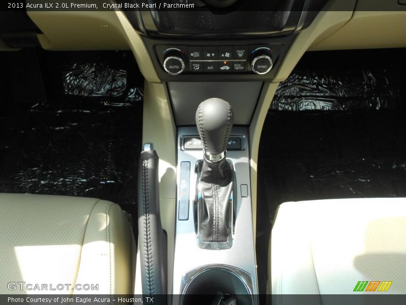 Crystal Black Pearl / Parchment 2013 Acura ILX 2.0L Premium