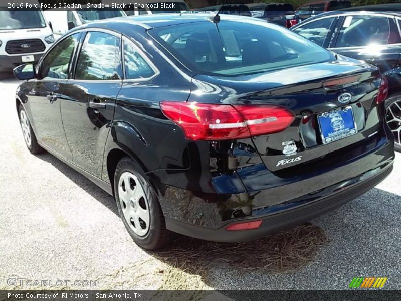 Shadow Black / Charcoal Black 2016 Ford Focus S Sedan