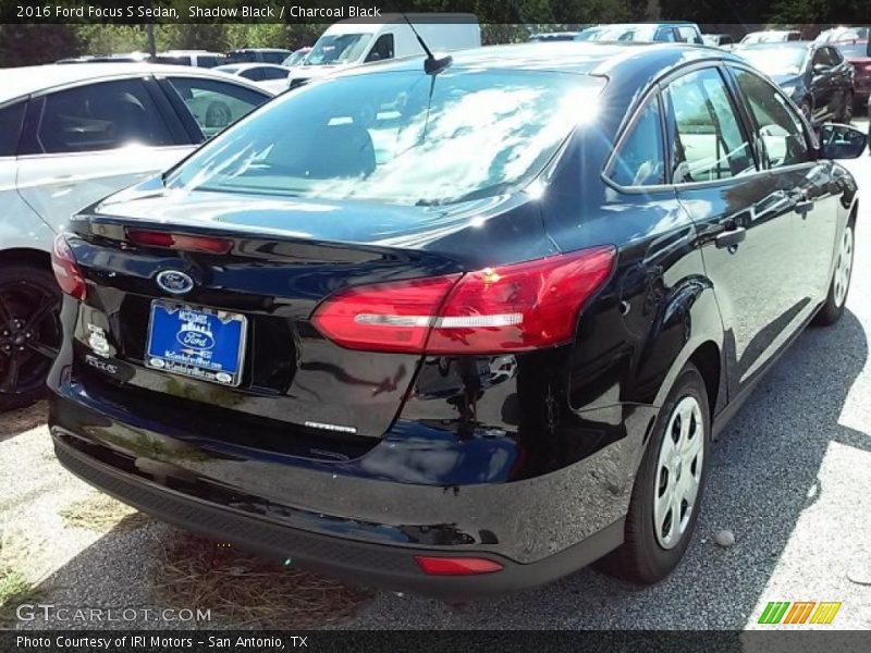 Shadow Black / Charcoal Black 2016 Ford Focus S Sedan