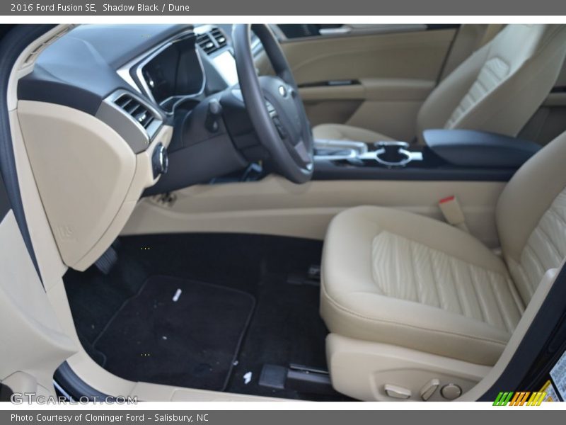Shadow Black / Dune 2016 Ford Fusion SE
