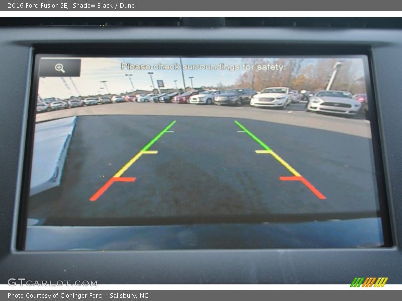 Shadow Black / Dune 2016 Ford Fusion SE
