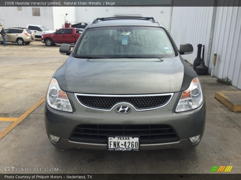 Natural Khaki Metallic / Beige 2008 Hyundai Veracruz Limited