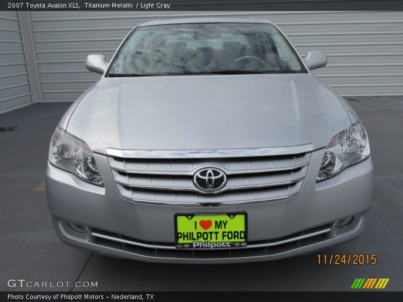Titanium Metallic / Light Gray 2007 Toyota Avalon XLS