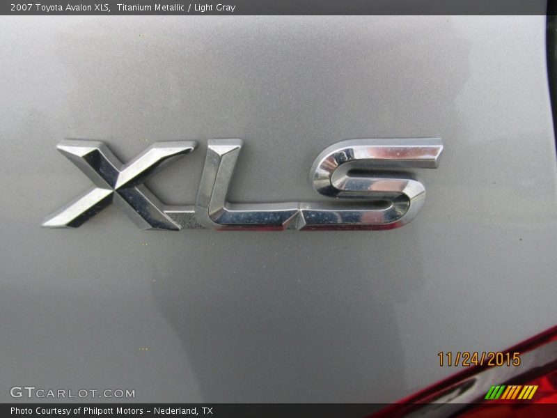 Titanium Metallic / Light Gray 2007 Toyota Avalon XLS
