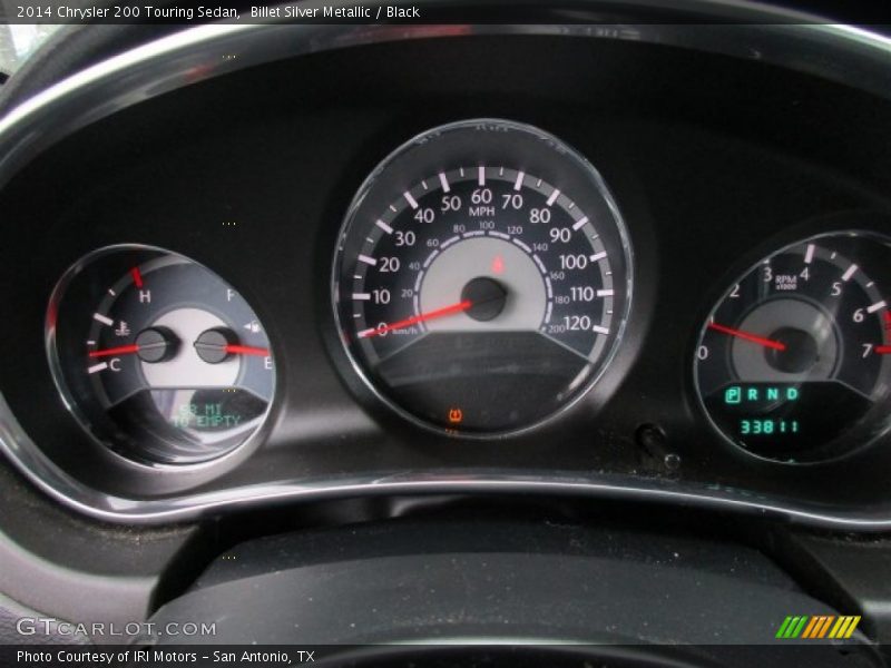 Billet Silver Metallic / Black 2014 Chrysler 200 Touring Sedan