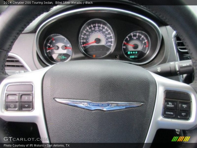 Billet Silver Metallic / Black 2014 Chrysler 200 Touring Sedan