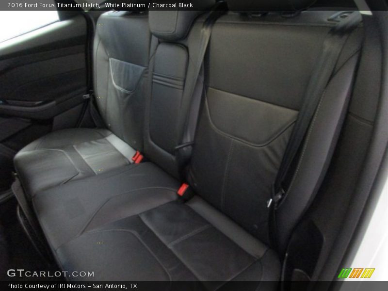 White Platinum / Charcoal Black 2016 Ford Focus Titanium Hatch