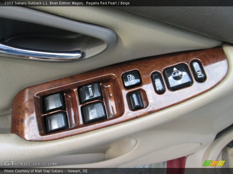 Regatta Red Pearl / Beige 2003 Subaru Outback L.L. Bean Edition Wagon