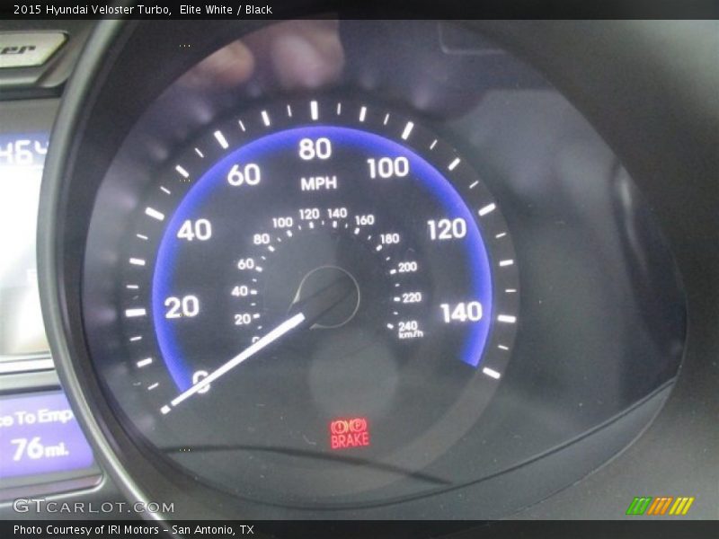 Elite White / Black 2015 Hyundai Veloster Turbo