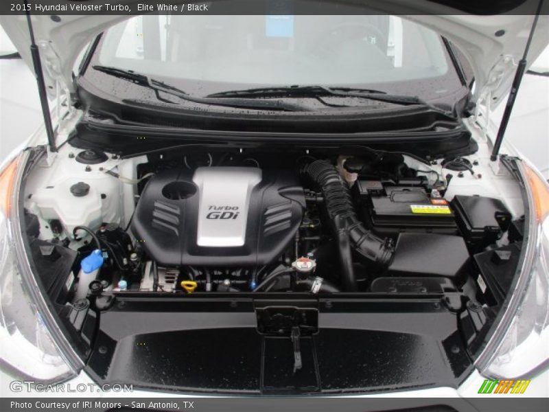 Elite White / Black 2015 Hyundai Veloster Turbo