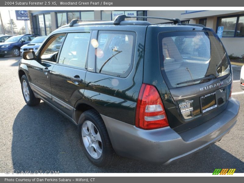 Woodland Green Pearl / Beige 2004 Subaru Forester 2.5 XS