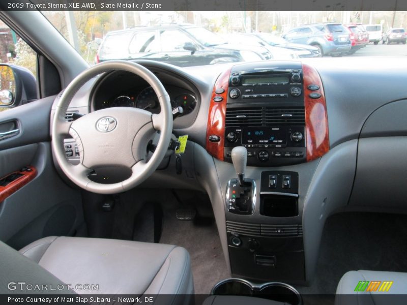 Slate Metallic / Stone 2009 Toyota Sienna XLE AWD