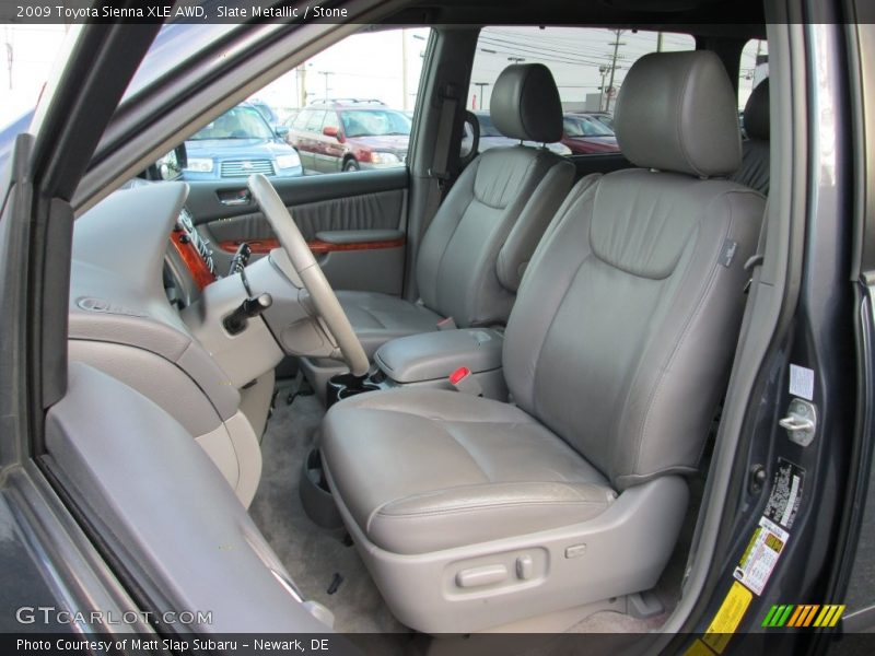 Slate Metallic / Stone 2009 Toyota Sienna XLE AWD