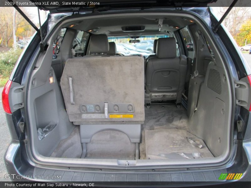 Slate Metallic / Stone 2009 Toyota Sienna XLE AWD