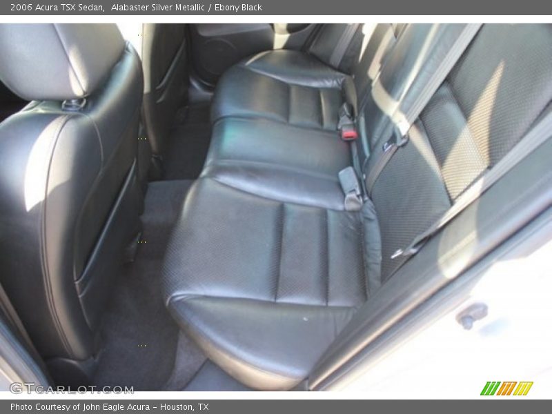 Alabaster Silver Metallic / Ebony Black 2006 Acura TSX Sedan